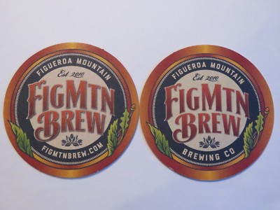 Bier Untersetzer ~ Figueroa Mountain Gär Co ~ Diverse Southern Kalifornien