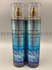 Bath  Body Works Sea Island Shore Fine Fragrance Mist S/2 8 Fl Oz 9044B