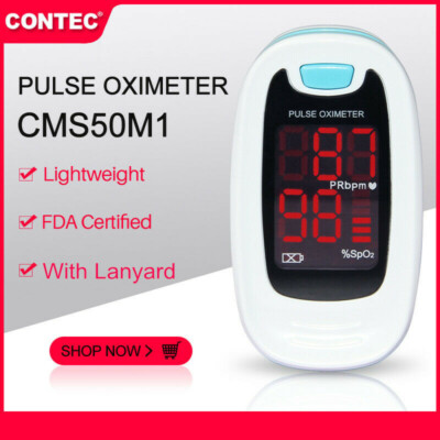 Fingertip Pulse Oximeter SPO2 Heart Beat Monitor Blood Oxygen Patient monitor US