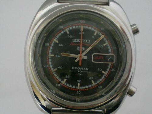 SEIKO 5 SPORTS Speed-Timer 7017-8000 Vintage Men's Watch Automatic 1972 |  eBay