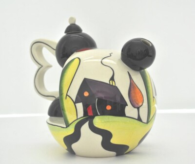 Lorna Bailey Pottery The Watlands Teapot EXCELLENT CONDITION Rare Find