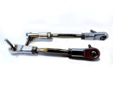 CNC Aluminum Alloy Steering Turnbuckles Silver 
