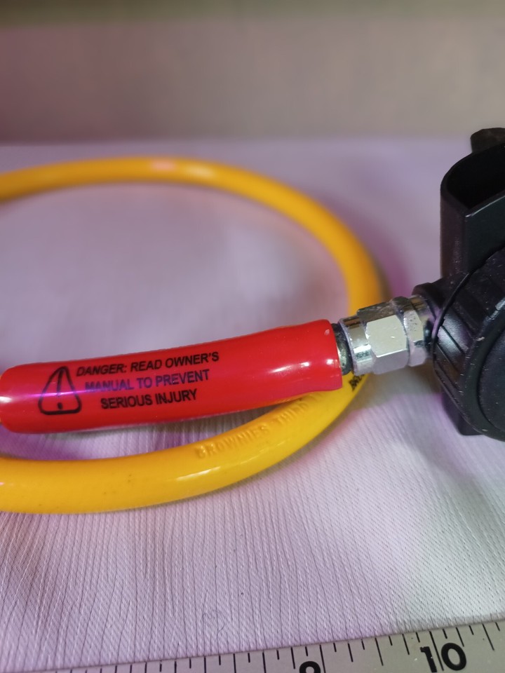 Brownie Hookah Gear, Brownie regulator with whip and connector eBay