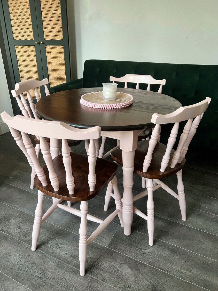 Farmhouse Dining Upcycled Dining Table And Chairs Dining Room