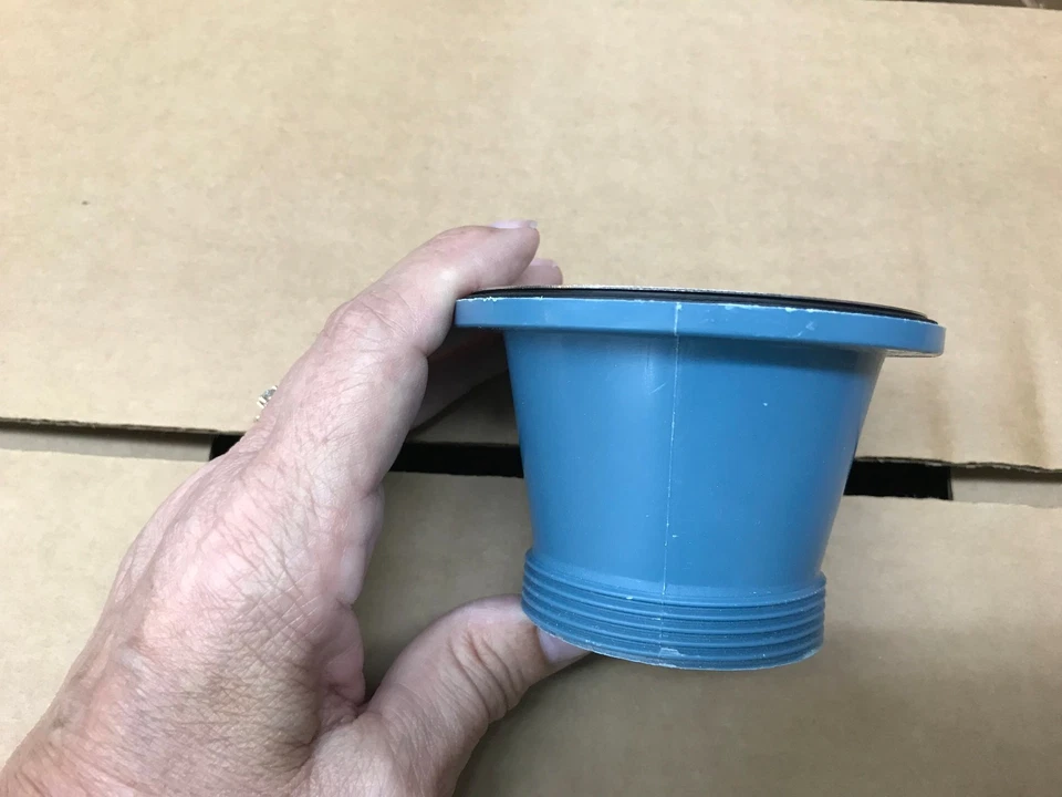 Colador de cesta de 2 pulgadas Whitehaus Collection para fregadero de cocina ~ azul Foto 4 de 4