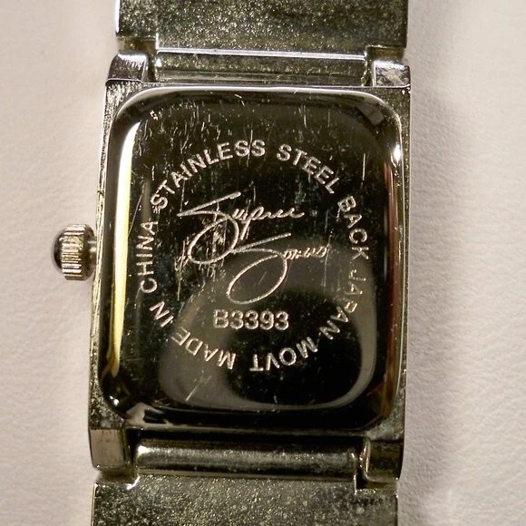 Reloj vintage de diamantes de imitación Suzanne Somers Foto 4 de 4