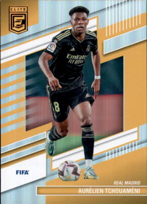Karte 163 Aurelien Tchouameni (Real Madrid) Panini Donruss Elite Fifa 22-23 Base