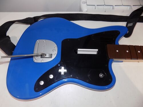 Harmonix Rock Band Wireless Fender Jaguar Blue Guitar Controller Sony PS4 FAULTY - Picture 4 of 8