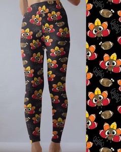 plus size thanksgiving leggings