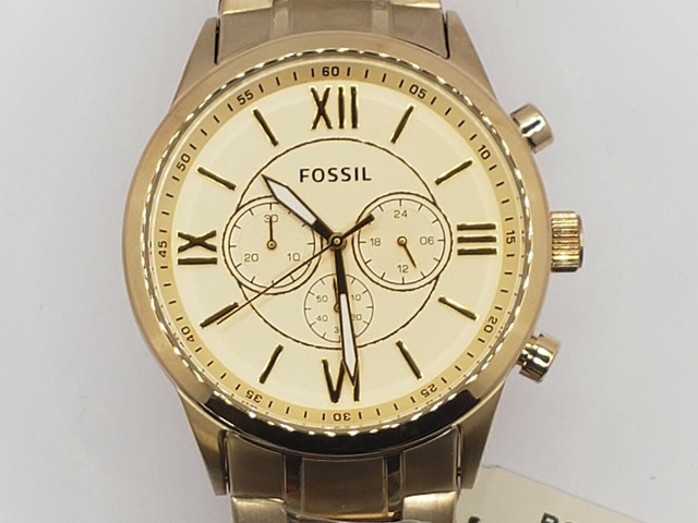 Fossil Flynn White Men's Watch - BQ1128 