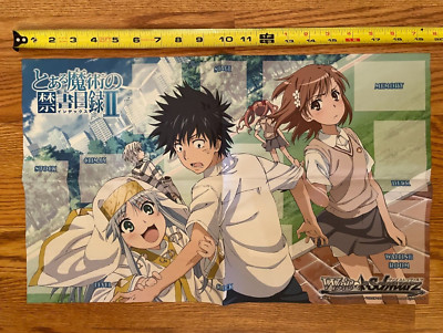 Weiss Schwarz, A Certain Magical Index II, Cloth, Playmat, New