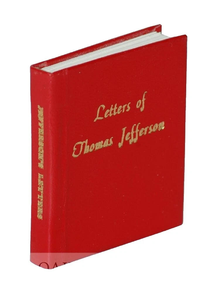 Histórico de Thomas Jefferson Couro Antiquário e colecionáveis books