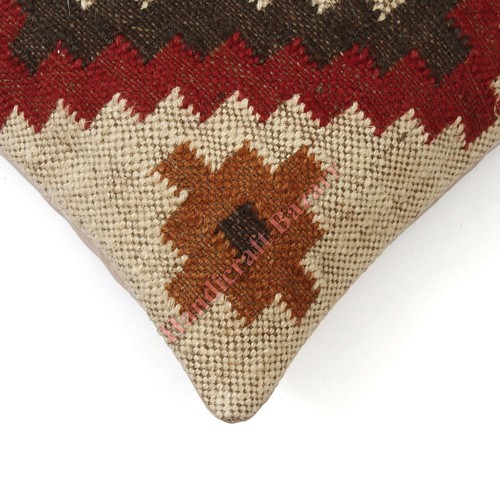 Throw Pillow Cushion Cover Wool Jute Pillow Cases Jute Home Decor 2 Pcs Christma - Picture 9 of 75