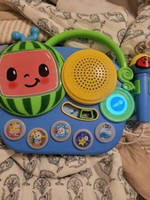 Cocomelon Toy Singalong Boombox with Microphone for Toddlers