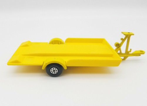 VINTAGE | 1970 MATCHBOX King Size Trailer Yellow Lesney England K-28 Yellow - Picture 4 of 12