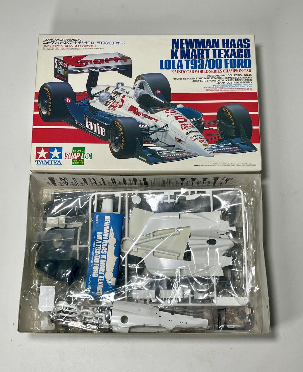TAMIYA 20040 1/20 Scale Kit NEWMAN HAAS K MART TEXACO LOLA