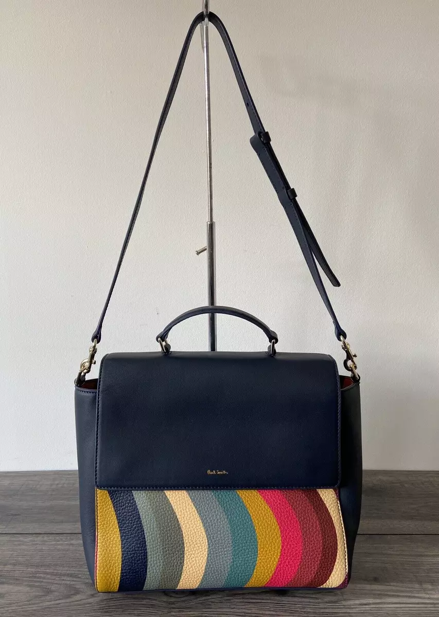 Paul Smith Leather Swirl Hobo Bag