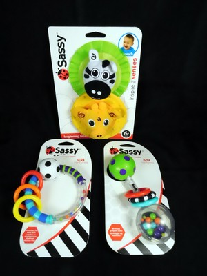 sassy spin shine rattle