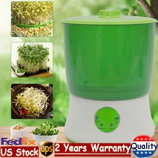 20W 2-Layer Bean Seed Sprouter Machine Household Automatic Bean Sprouts Machine