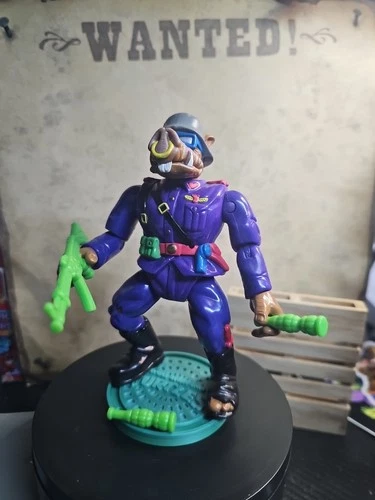 1992 Vintage Private Porknose Bebop TMNT Action Figure Ninja Turtles