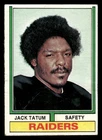 1974 Topps Football Card #14 Jack Tatum