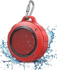 Kunodi Outdoor Waterproof Bluetooth Speaker, Wireless Portable Mini Shower Tr...