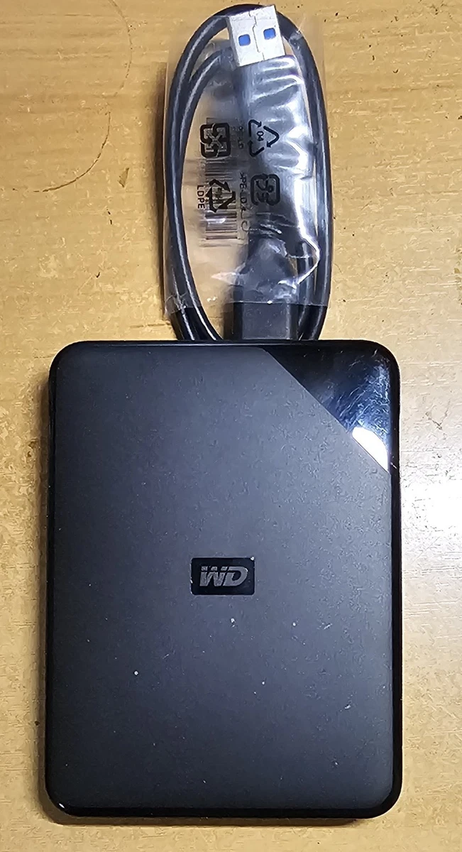 Western Digital WD Elements 1TB USB Portable External  HDD