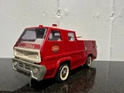 Vintage TONKA Fire Truck - Vintage Red Pressed Steel