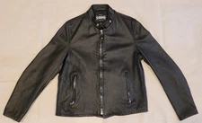 Schott NYC Classic Racer Leather Motorcycle Jacket 654VN