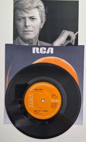 David Bowie"John, I'm Only Dancing" 1972 RCA Records Original UK 7"Single 45rpm