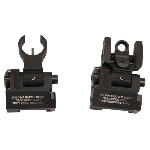 TROY BattleSight Micro Front and Rear Picatinny Sights (SSIG-IAR-SMBT-00) - Picture 2 of 2