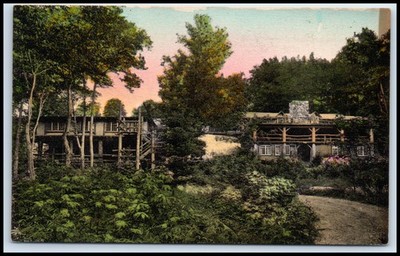 Postcard TREADWAY SERVICE CORPORATIONNEW ENGLAND INNS''HAND COLOREDSher  VT V106
