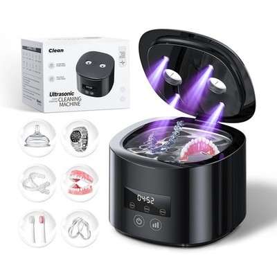 UV Ultrasonic Retainer Cleaner Machine Dental  Guard Cleaser Pod for Invisalign