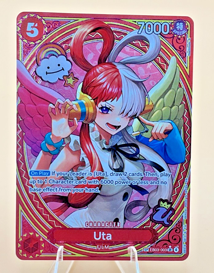 One Piece Uta (SP) EB03-003 SR* Extra Booster: One Piece Heroines Edition