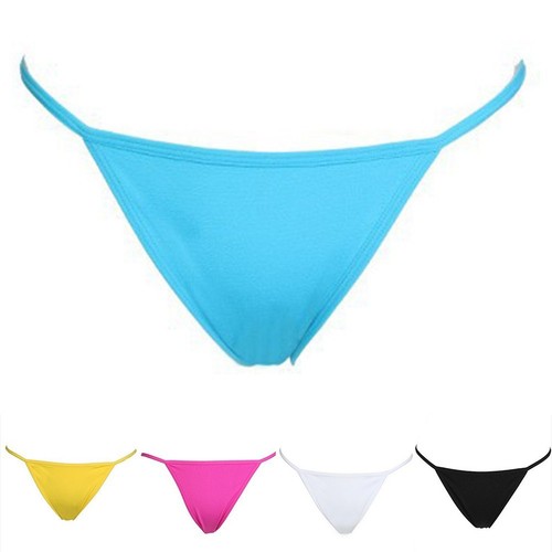 Yellow Modal Women's Sexy Lingerie Underwear Swimsuit Bikini Brief Thong - Picture 2 of 20