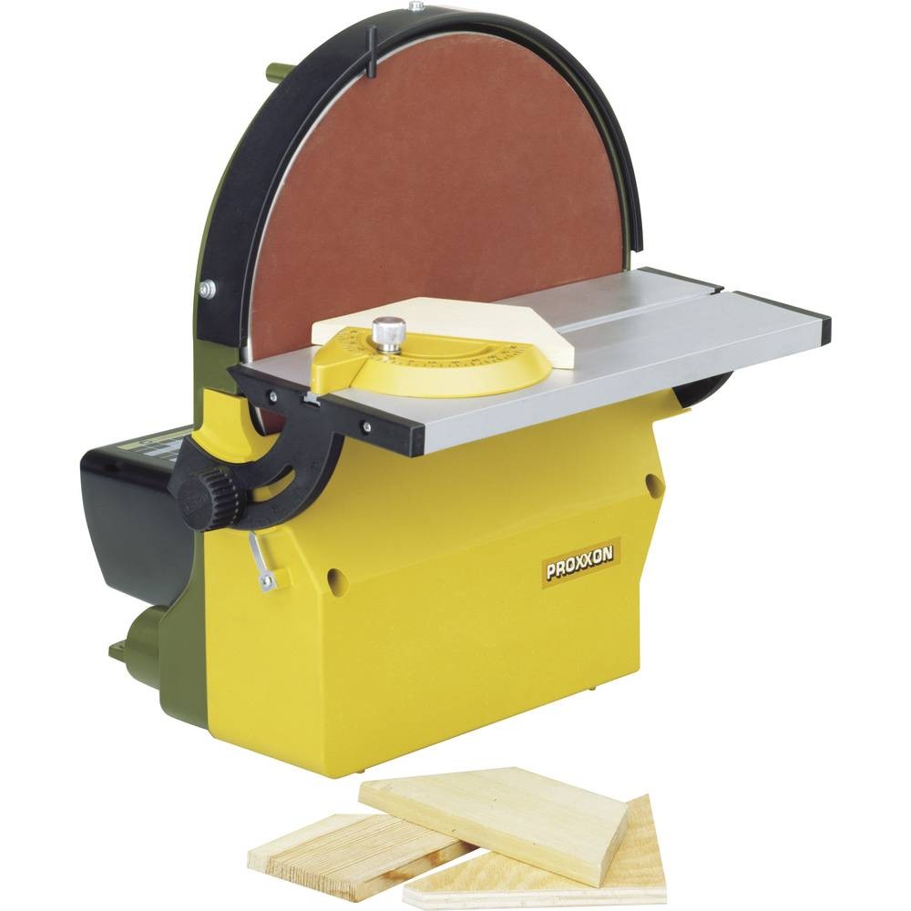 Ponceuse Proxxon Micromot TSG 250 E pour ajuster les coupes d'onglet