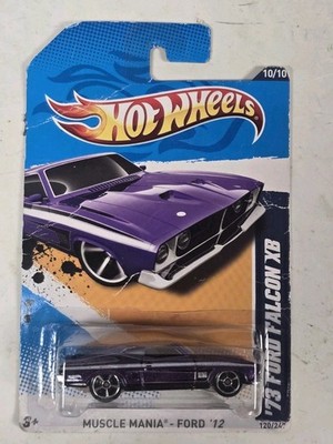 HOT WHEELS MUSCLE MANIIA '12  '73 FORD FALCON XB V5423-09AOD SEALED BLISTER CARD