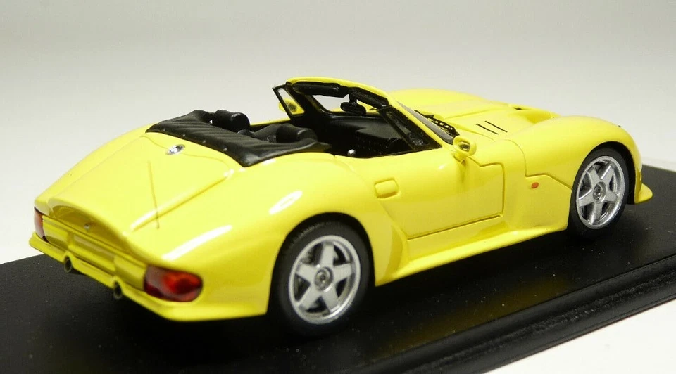SPARK, MARCOS LM500 Cabriolet 1996 giallo, 1/43,  SPAS0787 - Immagine 2 di 3