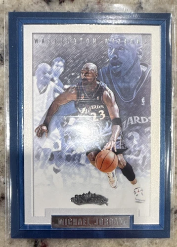 Fleer Showcase 2002-03 Michael Jordan #1 Washington Wizards Basketball Card