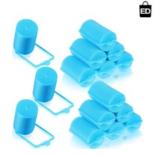 Large 1.4 x 2.6 Inch Foam Hair Curlers for Comfortable Overnight Styling