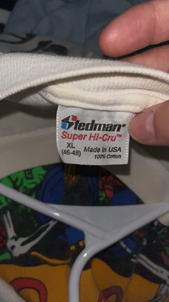 1989 Stedman Grateful Dead Tour T 恤尺寸 XL — 第 3/4 张图片