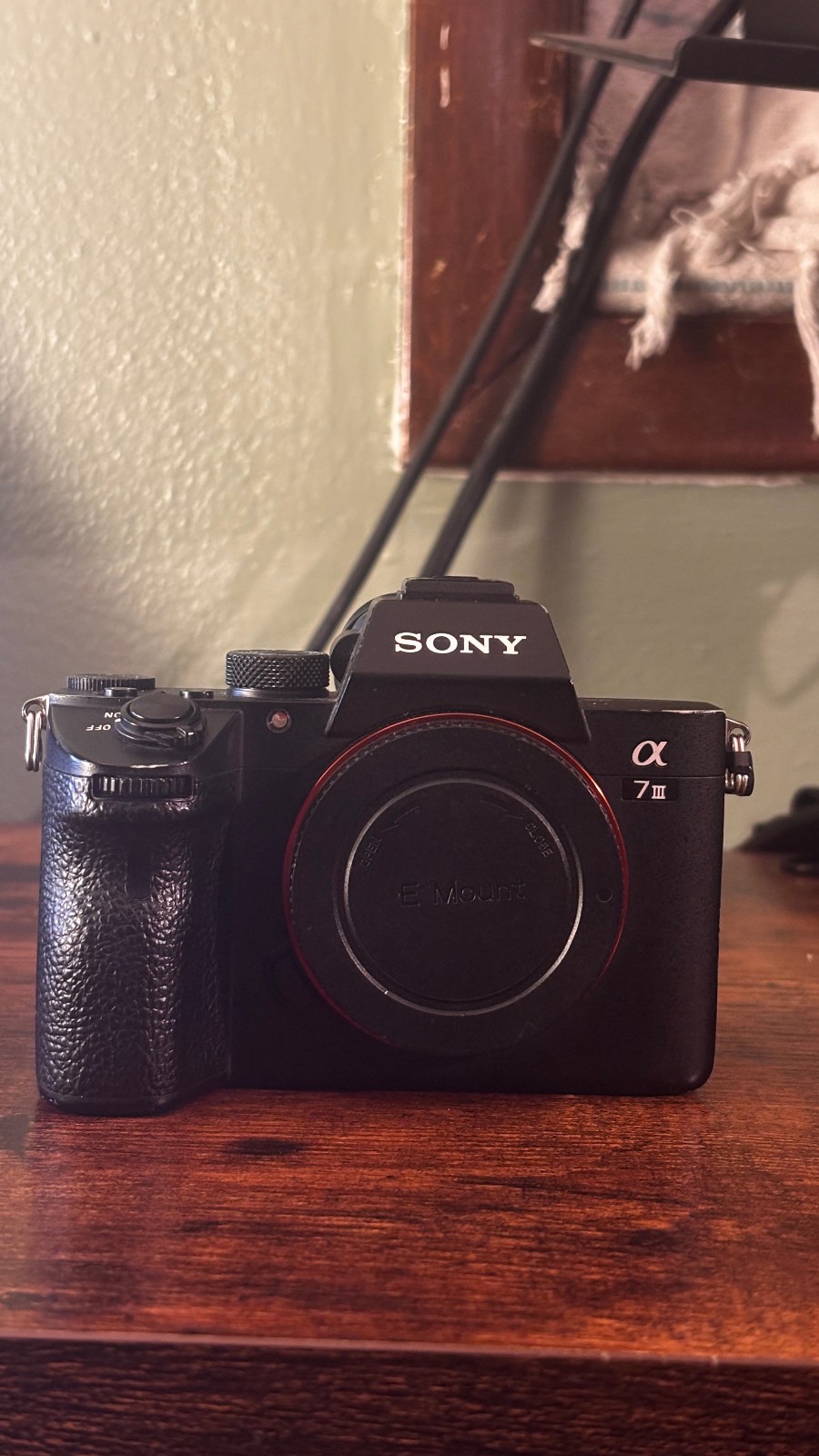 Sony a7 III 24.2 MP Mirrorless Digital Camera  18k shutter count (body only)