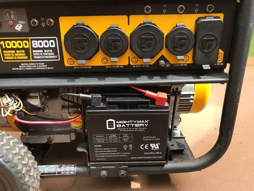 USED  Firman P08003 10000W Electric Start Portable Performance Generator L