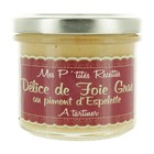 MES P'TITES RECETTES Foie gras delight with Espelette pepper 100g jar