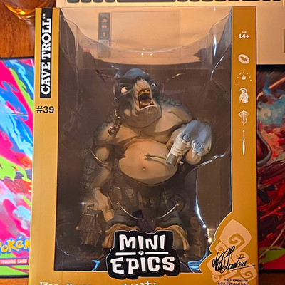 Weta Workshop Mini Epics The Lord of the Rings Cave Troll Figure #39