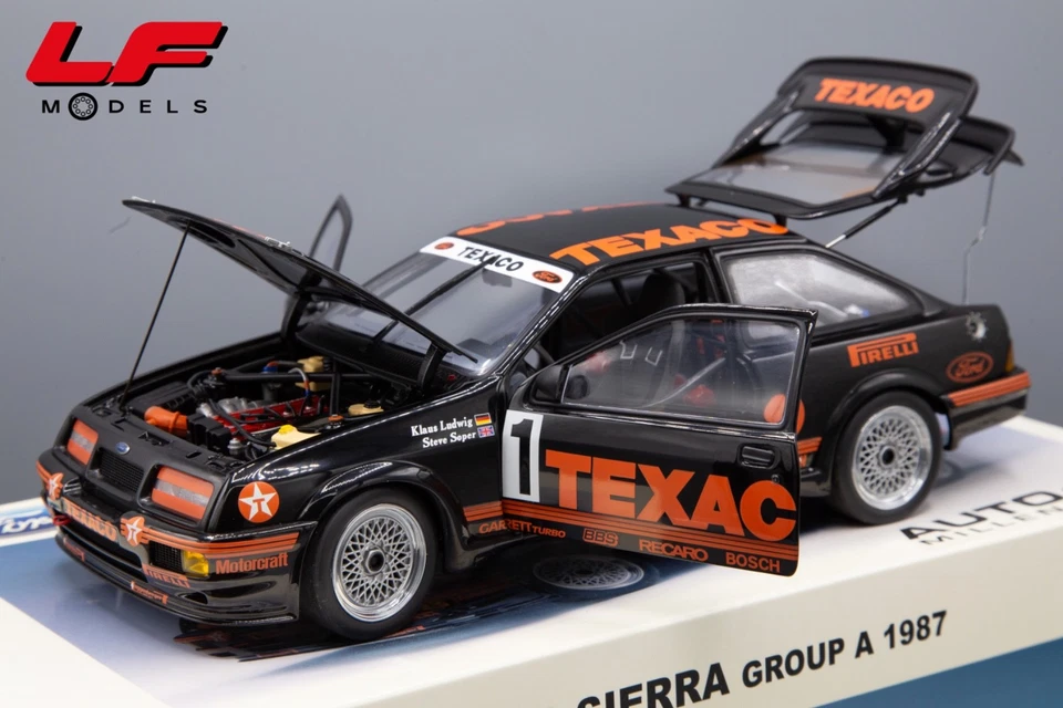 1:18 Ford Sierra Group A 1987 TEXACO - Autoart - Immagine 3 di 4