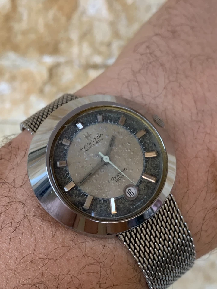 1970’S VINTAGE HAMILTON FONTAINEBLEAU SPACE ODYSSEY 2001 WATCH SWISS AUTOMATIC - image 4 of 4