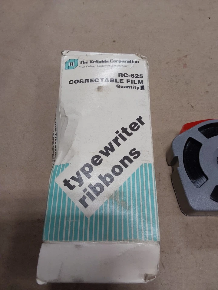 RELIABLE CORP RC-625 Correct able Film Typewriter Ribbon  - Image 2 of 2