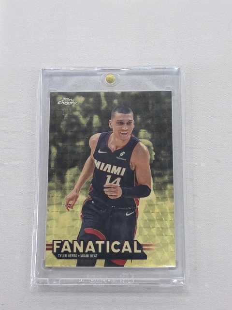 2025 Topps Chrome Tyler Herro Fanatical Superfractor 1/1