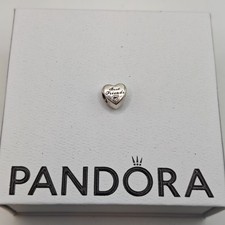 Genuine Pandora Best Friends Polished Heart Charm ALE 925 791727CZ